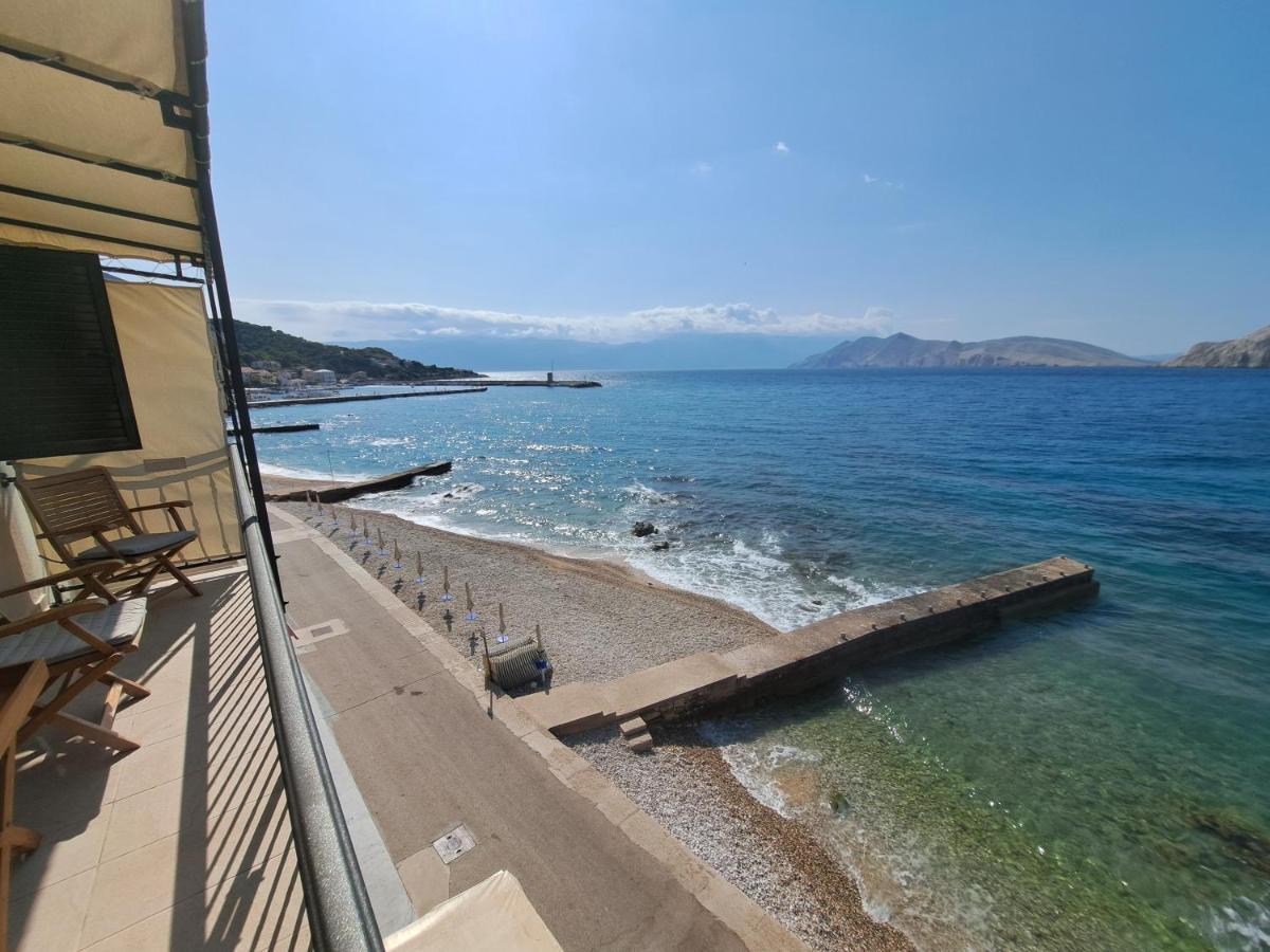 Apartment Grandic Baska  Bagian luar foto